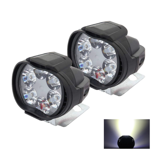 Світлодіодні LED фари додаткового світла 10W 12V (6 діодів) — Комплект 2 шт. - зображення 3