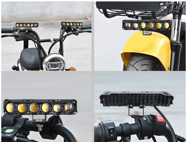 Светодиодная LED балка (фара) 6-Eye Pro: Мощность 90 Вт, Бело-Желтый свет - Фото 4 Светодиодная LED балка (фара) 6-Eye Pro: Мощность 90 Вт, Бело-Желтый свет - изображение 4