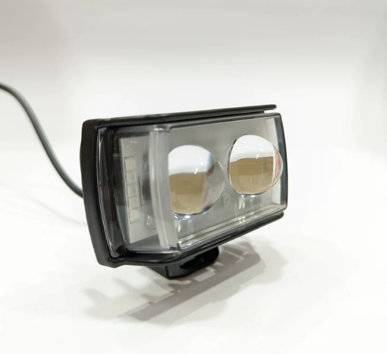 Светодиодная LED фара дополнительного света 12-80V (Белое + Желтый свет + Стробоскоп) - Фото 4 Светодиодная LED фара дополнительного света 12-80V (Белое + Желтый свет + Стробоскоп) - изображение 4