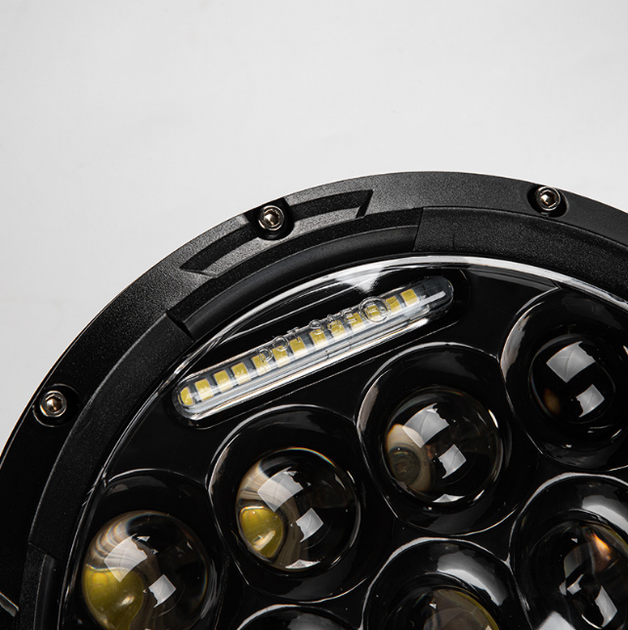 Скрамблер "Scrambler" светодиодная фара LED 7" (17.8 см) 75Вт - изображение 6
