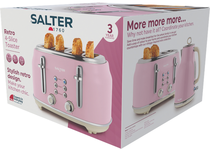 Toster SALTER EK5739PNKVDE - obraz 5