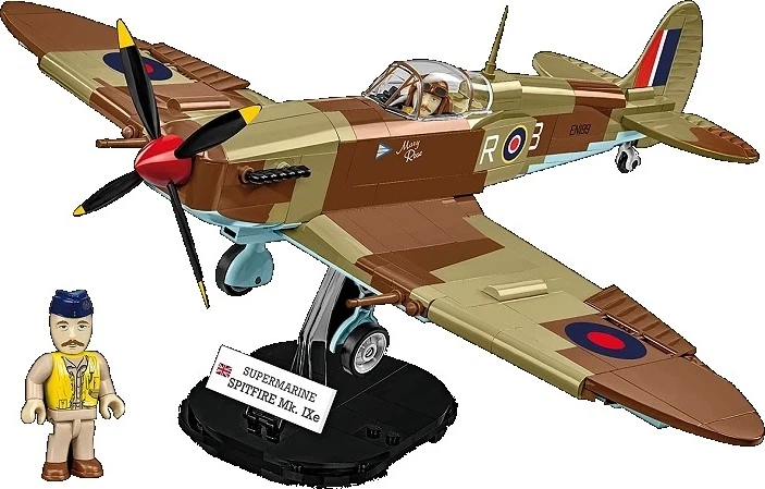 Klocki konstrukcyjne Cobi WWII Supermarine Spitfire MK.IX E 364 elementy (5902251057640) - obraz 2