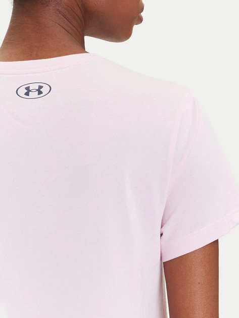 Спортивная футболка для фитнеса женская Under Armour Ua Tech Pth Graphic Ssc 1389726-647 S Розовая (197779650144) - Фото 7 Спортивная футболка для фитнеса женская Under Armour Ua Tech Pth Graphic Ssc 1389726-647 S Розовая (197779650144) - изображение 7