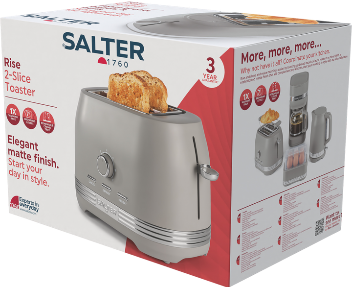 Toster SALTER Rise EK6651RVDE - obraz 5