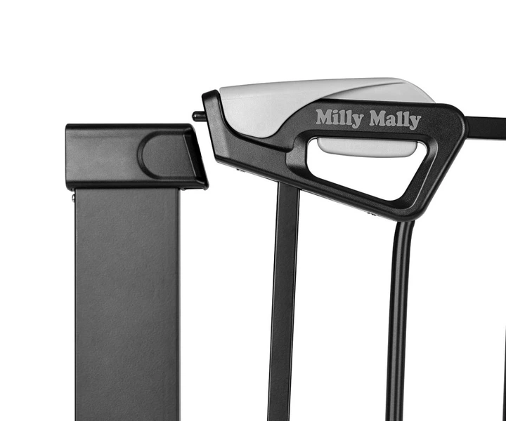 Bramka zabezpieczająca Milly Mally Barierka na schody Guardy 83 Black (5907090700757) (955555915746547) - Outlet - obraz 4