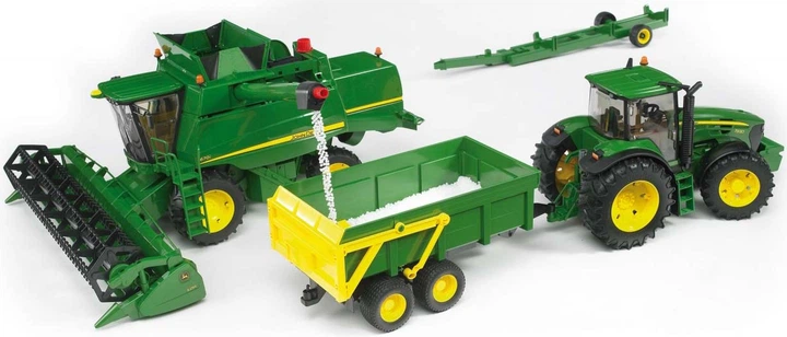 Kombajn zbożowy Bruder John Deere Combine Harvester T670i (02132) (955555913023741) - Outlet - obraz 6