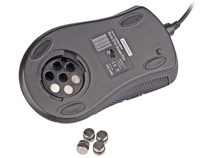 Mysz gamingowa przewodowa A4Tech EVO XGame Laser Oscar X747 Brown Fire A4TMYS29980 brązowa (4711421804639) (955555907862484) - Outlet - obraz 5