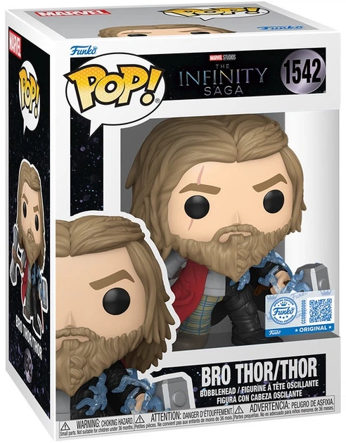 Figurka Funko POP! Marvel Bro Thor 10 cm FNK88472 (889698884723) - obraz 2