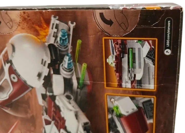 Zestaw klocków LEGO Star Wars Interceptor Jedi Ahsoki 290 elementów (75401) (955555914957475) - Outlet - obraz 2