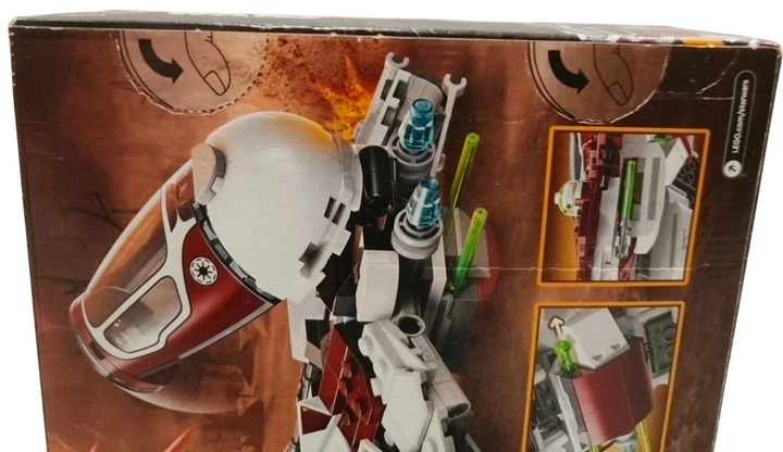 Zestaw klocków LEGO Star Wars Interceptor Jedi Ahsoki 290 elementów (75401) (955555914957475) - Outlet - obraz 3