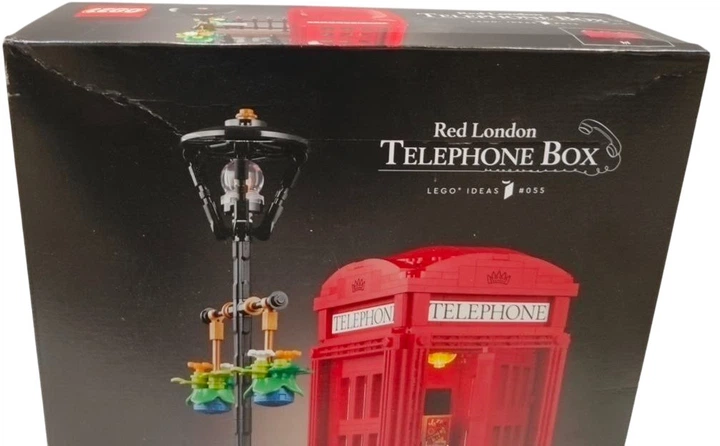Zestaw klocków LEGO Ideas Czerwona londyńska budka telefoniczna 1460 elementów (21347) (955555915718561) - Outlet - obraz 4