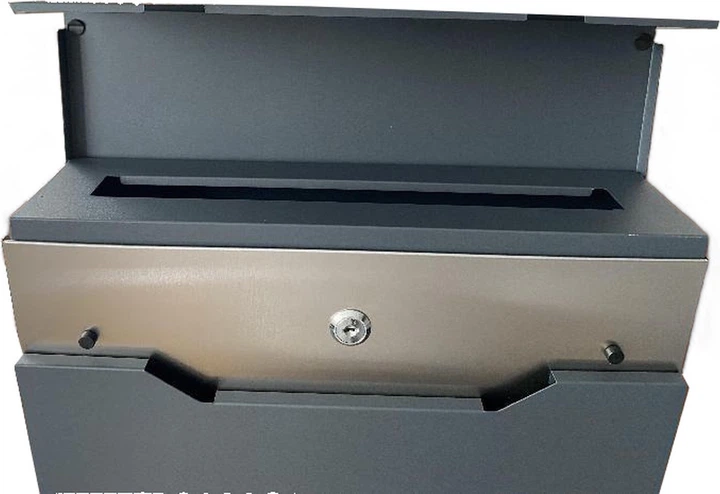 Поштова скринька Haushalt PW-612-13 37 x 15 x 37 см Сталева (4772013459989) - зображення 2
