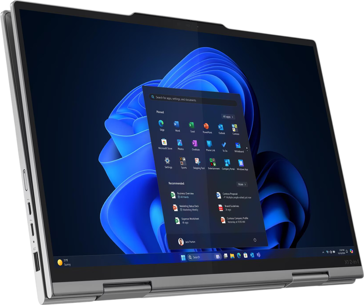 Ноутбук Lenovo ThinkPad X1 2-in-1 G10 Aura Edition (21NU007NMX) Grey - зображення 7