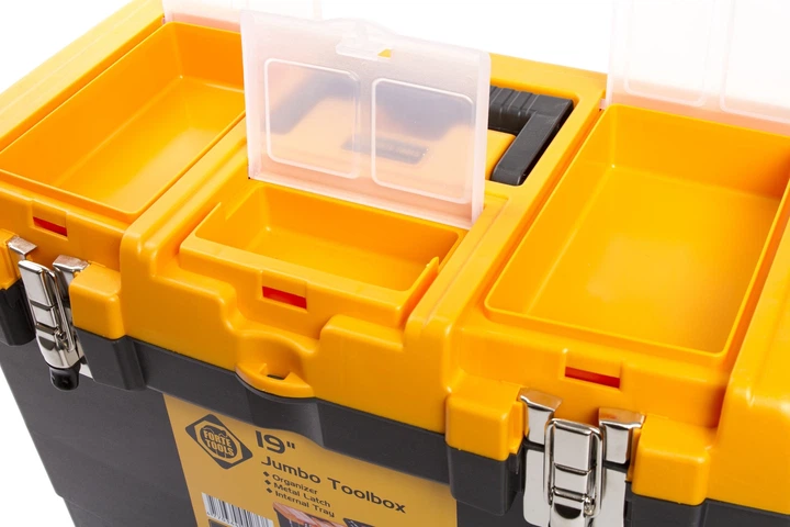 Skrzynka na narzędzia Forte Tools 48.6x26.7x32 cm JMT-19 (4770364042768) - obraz 5