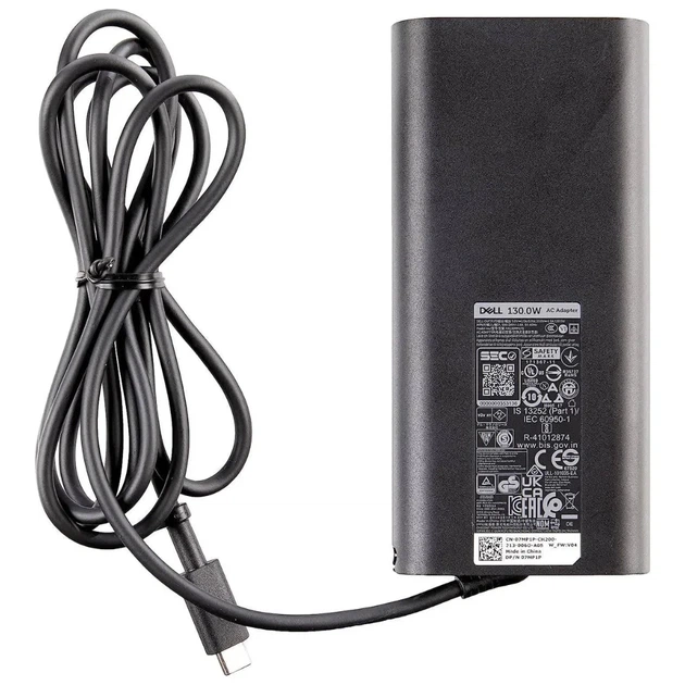 Сетевой блок питания для ноутбука Dell XPS 20V 6.5A 130W USB Type-C Ovale - изображение 2