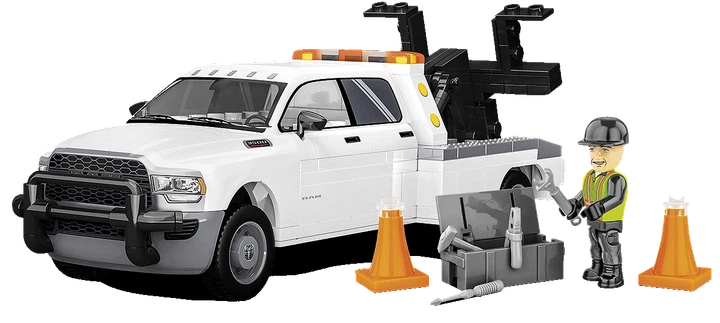 Klocki konstrukcyjne Cobi 24611 Dodge RAM 3500 Laweta 295 elementów (5902251246112) - obraz 3