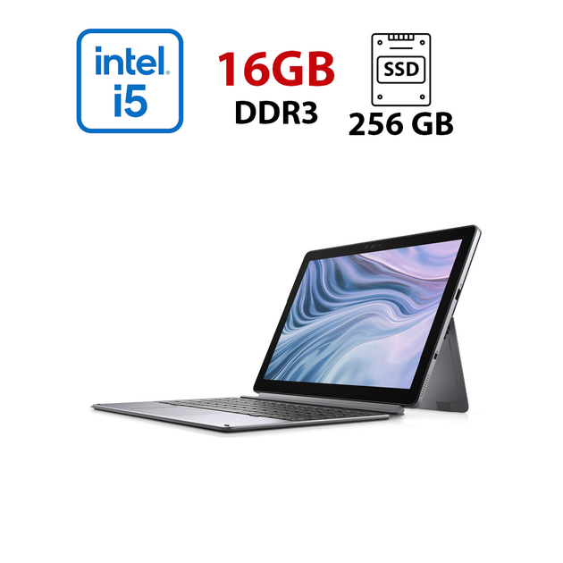 Нетбук-трансформер Б-класс Dell Latitude 7210 2-in-1 / 12.3" (1920x1080) IPS Touch / Intel Core i5-10310U (4 (8) ядра по 1.7 - 4.4 GHz) / 16 GB DDR3 / 256 GB SSD M.2 / Intel UHD Graphics / WebCam б/у - Фото 1 Нетбук-трансформер Б-класс Dell Latitude 7210 2-in-1 / 12.3" (1920x1080) IPS Touch / Intel Core i5-10310U (4 (8) ядра по 1.7 - 4.4 GHz) / 16 GB DDR3 / 256 GB SSD M.2 / Intel UHD Graphics / WebCam б/у - изображение 1