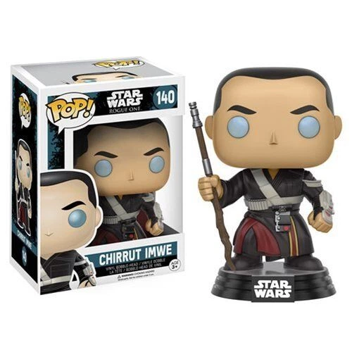 Фігурка Funko Pop Star Wars Chirrut Imwe Rogue One 140 - Фото 1 Фігурка Funko Pop Star Wars Chirrut Imwe Rogue One 140 - изображение 1