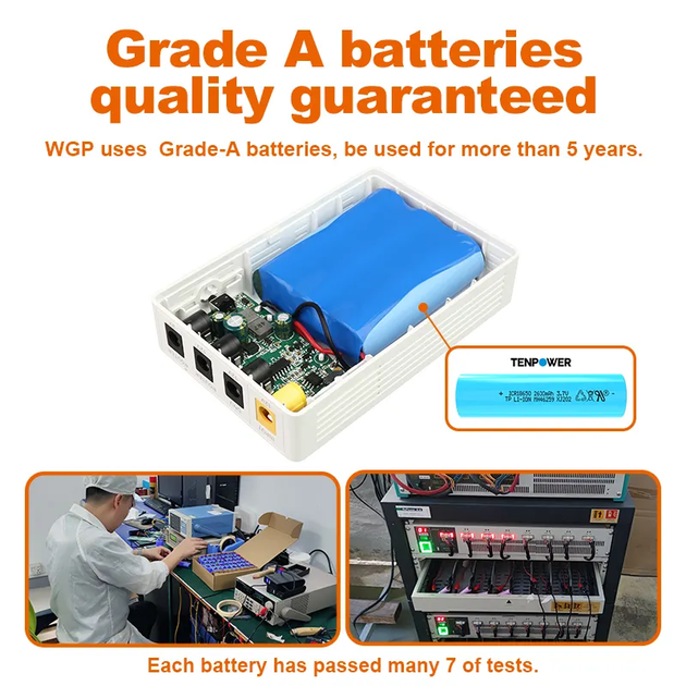 ИБП для роутера Mini UPS WGP 301 на 7800 mAh (2000150) – фото