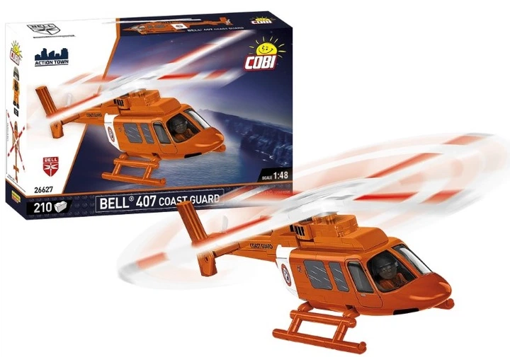 Конструктор Cobi Bell 407 Прибережна охорона 210 шт (COBI-26627) (5902251266271) - зображення 1