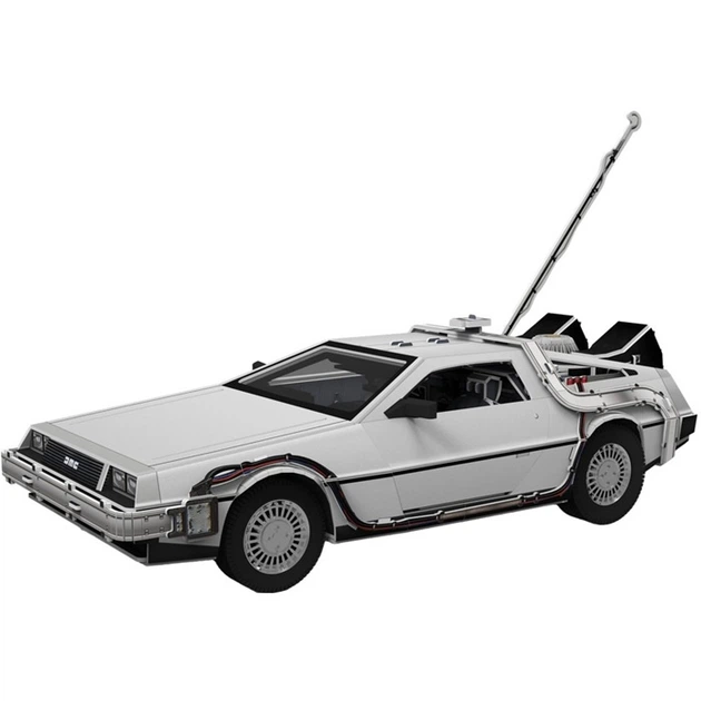 3D Пазл Revell Машина часу DeLorean Назад у майбутнє 157 елементів (4009803002217) - зображення 3
