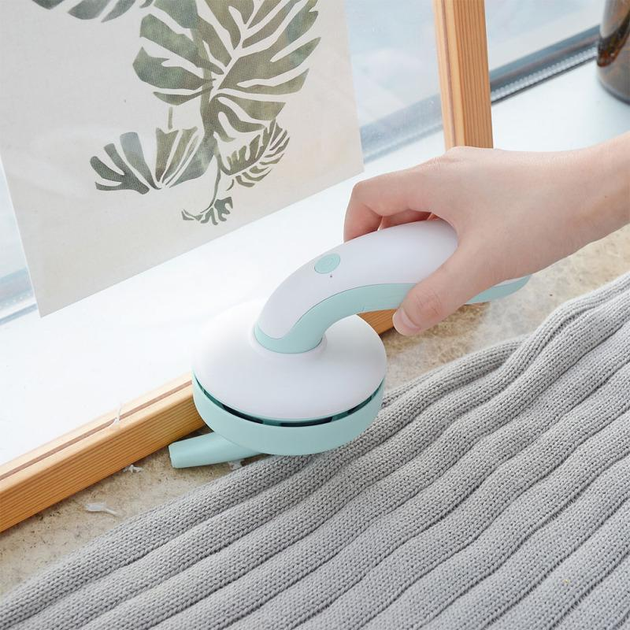 Ручной пылесос Mini Desk Cleaner 5В беспроводной, портативный с USB зарядкой Голубой - Фото 2 Ручной пылесос Mini Desk Cleaner 5В беспроводной, портативный с USB зарядкой Голубой - изображение 2