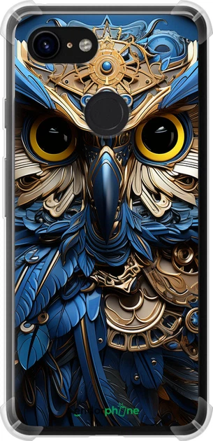 Чехол на Google Pixel 3 Сова v2 "5649sp-1528-70447" - Фото 1 Чехол на Google Pixel 3 Сова v2 "5649sp-1528-70447" - изображение 1