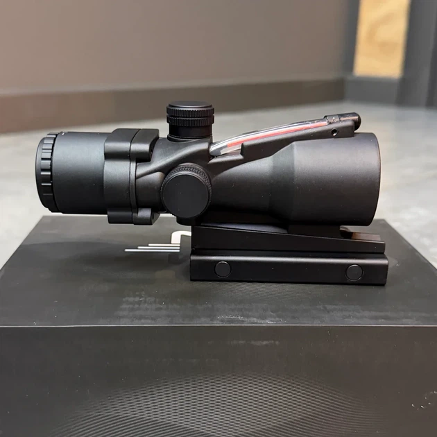 Приціл коліматорний ACOG 4x32 зі змінними світловодами (Китай) - Фото 2 Приціл коліматорний ACOG 4x32 зі змінними світловодами (Китай) - зображення 2
