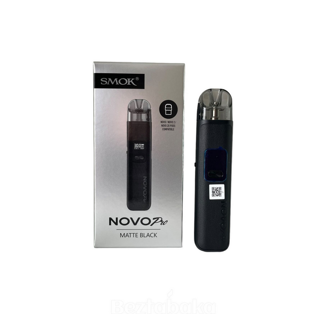 Pod-система Smok Novo Pro Matte Black сигарета электронная Смок Ново на 1300 мАч до 30 Вт многоразовая 3 мл боковая заправка - изображение 11