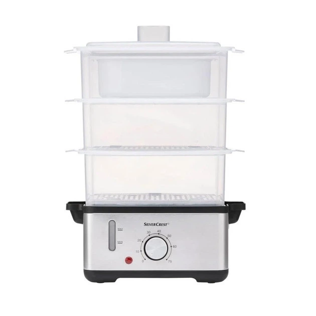 Пароварка Silver Crest EDS SDG 950 D4 950Вт Серебристый - изображение 6