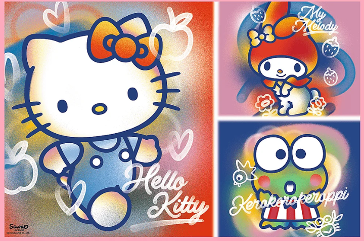 Пазл Hello Kitty и друзья - 2х200 элементов Trefl 13336 - изображение 2