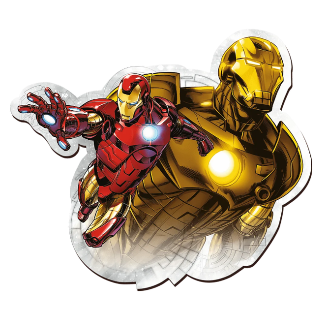 Деревянные пазлы: Отважный Железный человек (Iron Man) - 160 элементов Trefl 20183 - изображение 2