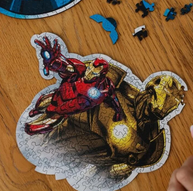 Деревянные пазлы: Отважный Железный человек (Iron Man) - 160 элементов Trefl 20183 - изображение 3