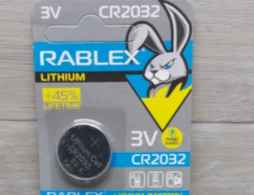 Батарейка літієва RABLEX 3V CR2032 - Фото 2 Батарейка літієва RABLEX 3V CR2032 - изображение 2