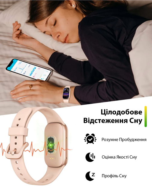 Умный браслет здоровья Lemfo B7 Black с измерением давления - изображение 8
