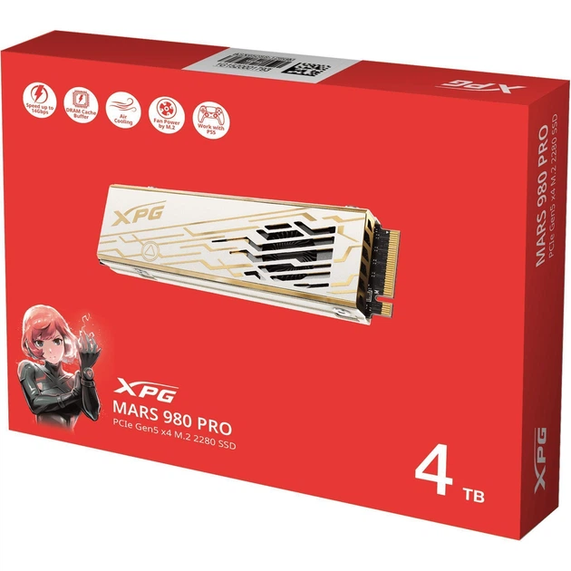 SSD накопитель XPG Mars 980 Pro 4TB (SMAR-980P-4TCI) [155347] - изображение 6
