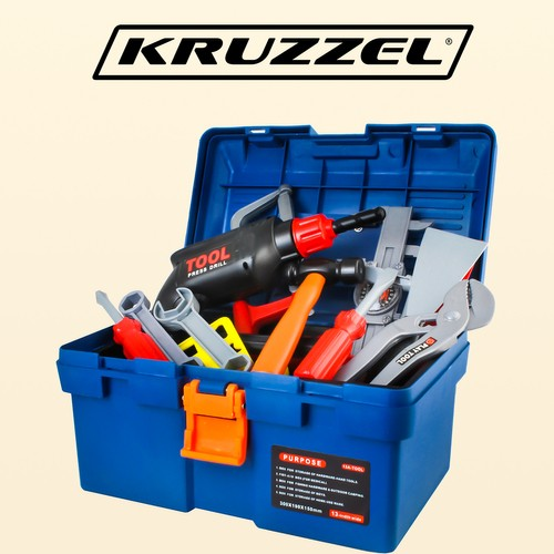 Іграшковий ящик з інструментами (майстерня) Kruzzel 4510 - изображение 3