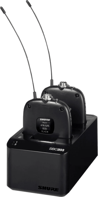 Ładowarka Shure SBC203 do nadajników na dwa akumulatory SB903 (42406562874) - obraz 3