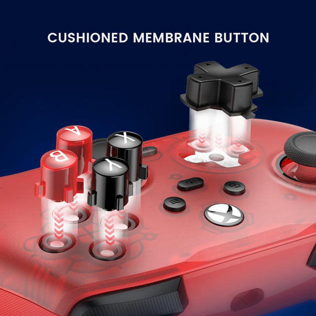 Дротовий контролер GameSir T7 із джойстиками на ефекті Холла, ігровий геймпад Plug and Play для Xbox Series X|S, Xbox One, Windows - зображення 6