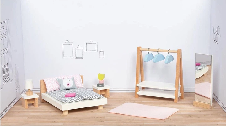 Sypialnia dla lalek Goki drewniana 5220088 (4013594514682) - obraz 2