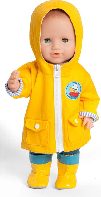Дощовик для ляльок Heless двосторонній 35-45 см 1520096 (4001949025259) - зображення 2