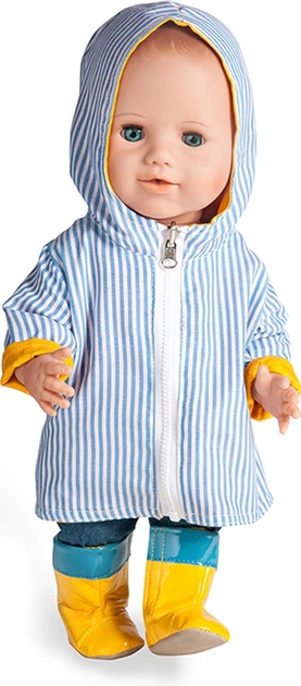 Дощовик для ляльок Heless двосторонній 35-45 см 1520096 (4001949025259) - зображення 3