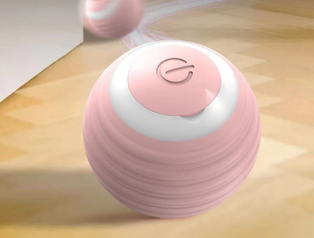 Автоматическая игрушка-мяч для котов Smart Cat Ball — Розовая пудра: Нежная забота и активные игры - Фото 5 Автоматическая игрушка-мяч для котов Smart Cat Ball — Розовая пудра: Нежная забота и активные игры - изображение 5