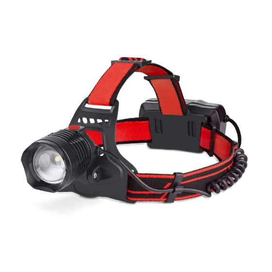 Ліхтарик LED налобний 800Lm 6500К 18650 чорний TLF-H06 Titanum - зображення 3