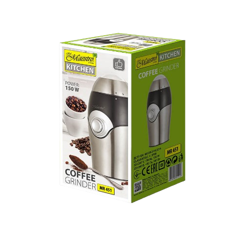 Кавомолка 150W MR-451 Maestro - Фото 3 Кавомолка 150W MR-451 Maestro - изображение 3