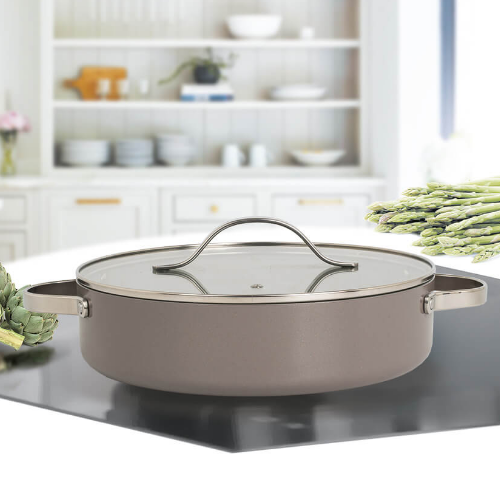Каструля 3,95л з кришкою а/п Ceramic MR-4009-28S Maestro - зображення 2