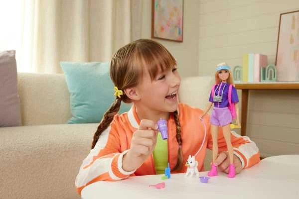 Лялька Mattel Barbie Malibu мандрівниця з аксесуарами  JJV59 (194735342419) - зображення 7