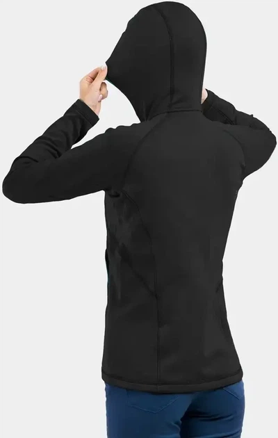 Флисовая кофта Black Diamond W Factor Hoody XL Black - изображение 8