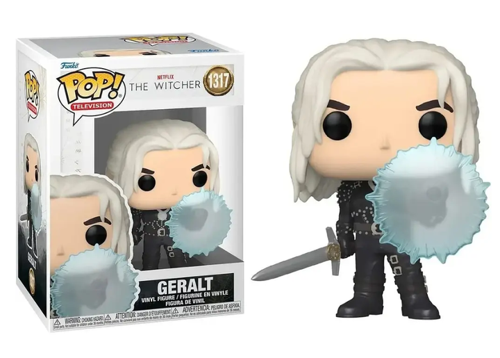 Фігурка Funko Pop! THE WITCHER — #1317 Geralt, Геральт (2 сезон) - Фото 3 Фігурка Funko Pop! THE WITCHER — #1317 Geralt, Геральт (2 сезон) - зображення 3