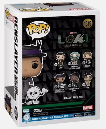Фигурка Ренслейер и Мисс Минутка - Funko Pop! & BUDDY LOKI: SEASON 2 #1315 RENSLAYER WITH MISS MINUTES - изображение 3